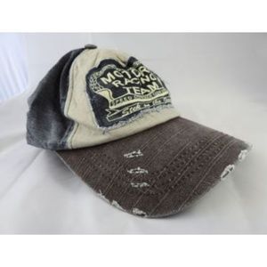 motor racing team baseball cap